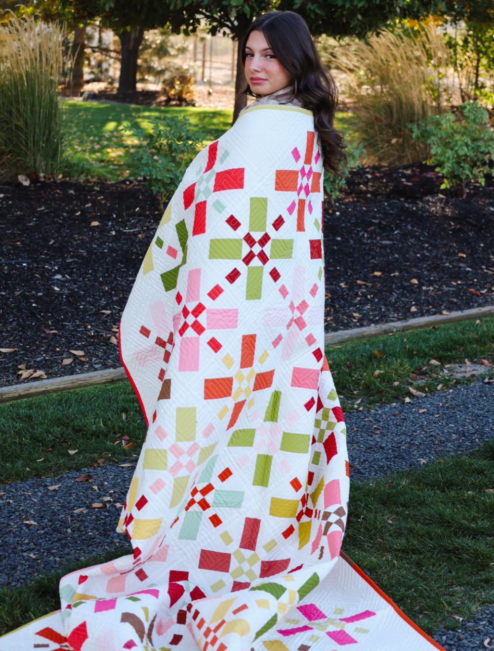 Positive Vibes Precut Quilt Kit Featuring Riley Blake Confetti Cottons