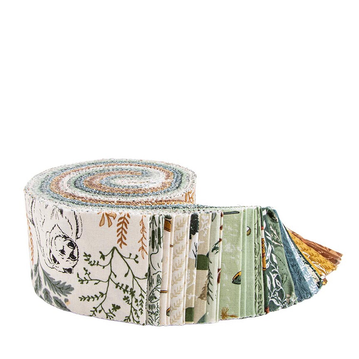 Let's Wander 40 piece 2.5-inch Strips Jelly Roll Riley Blake Designs RP-16880-40 By Casey Cometti
