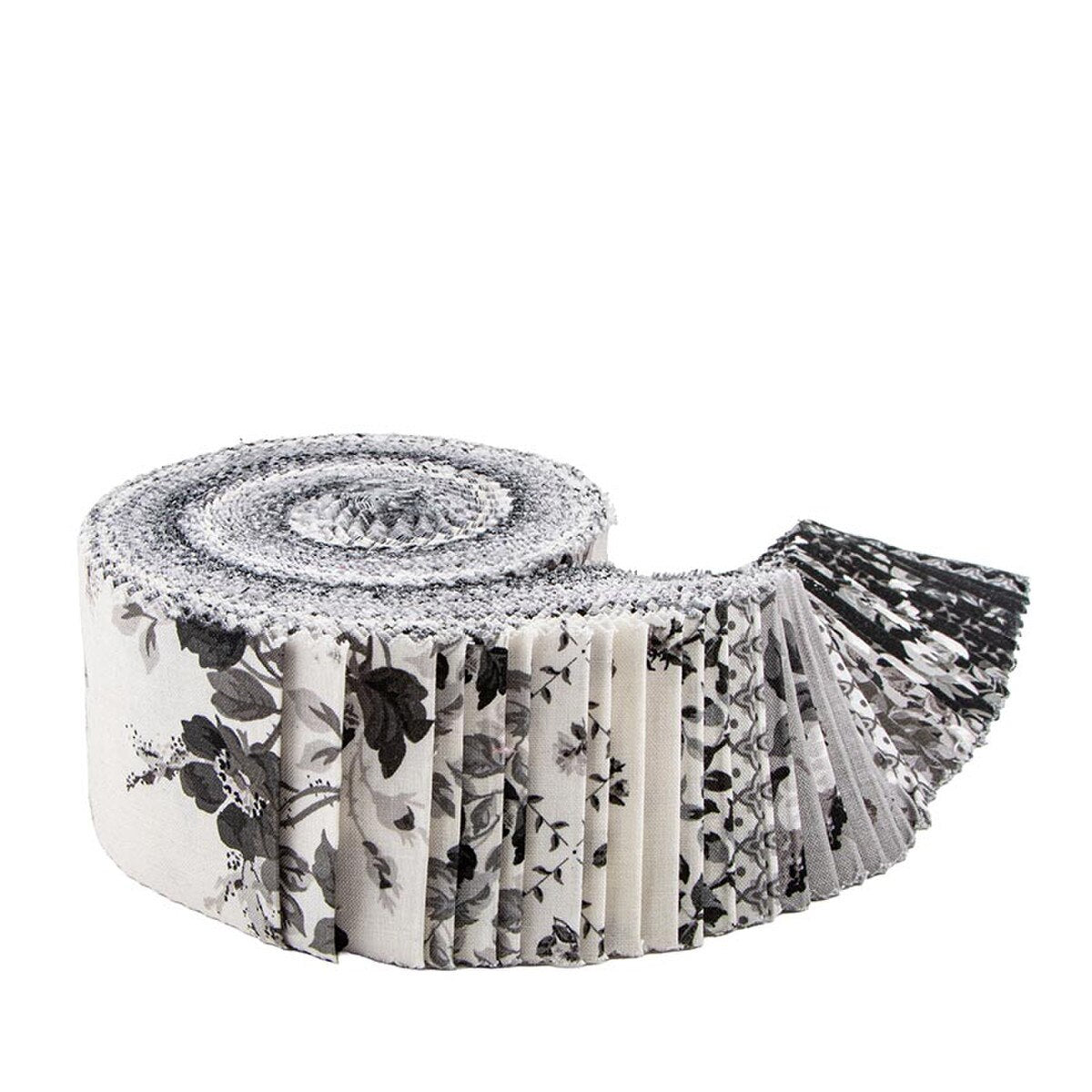Ink and Ivory 40 piece 2.5-inch Strips Jelly Roll Riley Blake Designs RP-16910-40 by RBD Designers