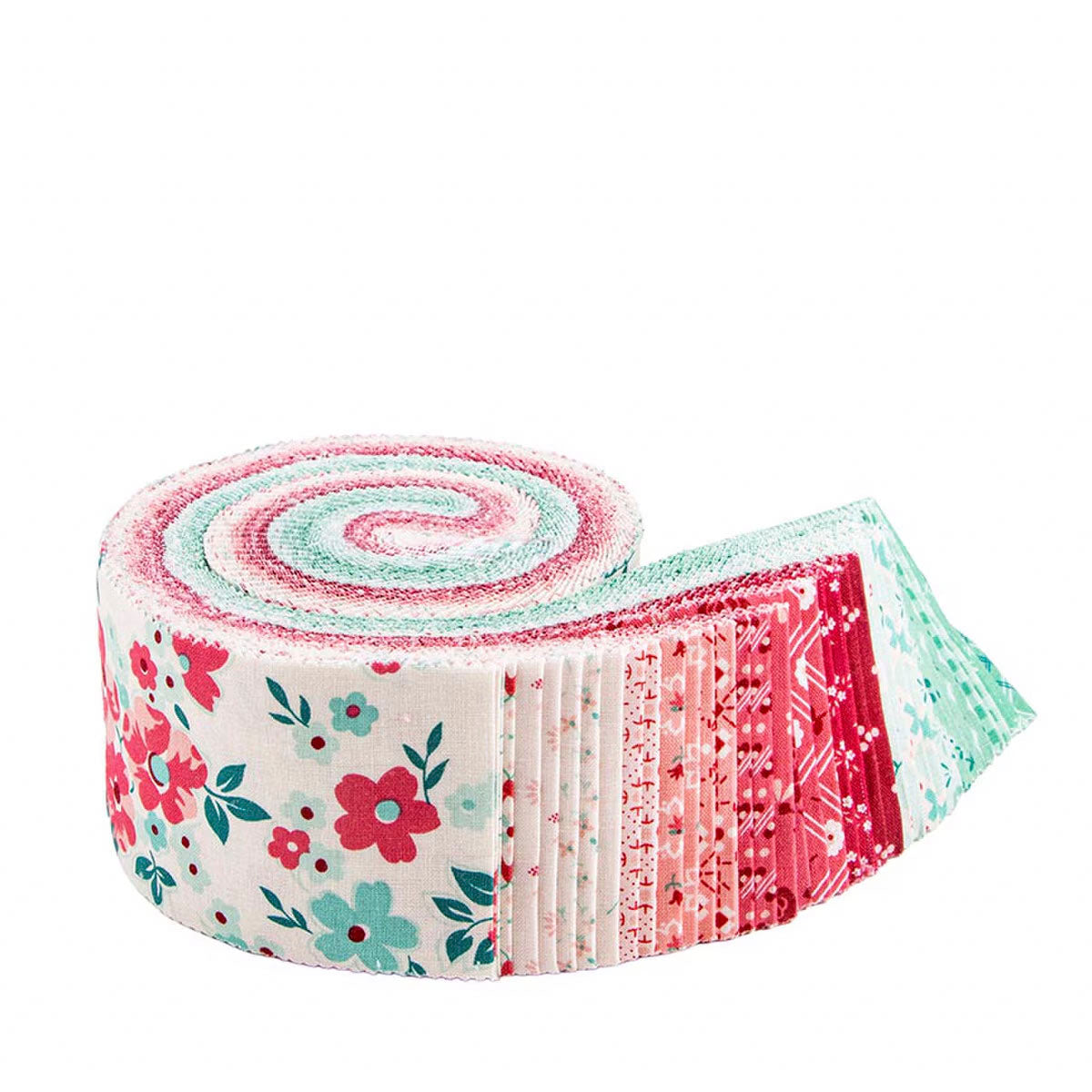 Riley Blake Berry & Sage 40 piece 2.5-inch Strips Jelly Roll RP-17380-40 by Lori Holt