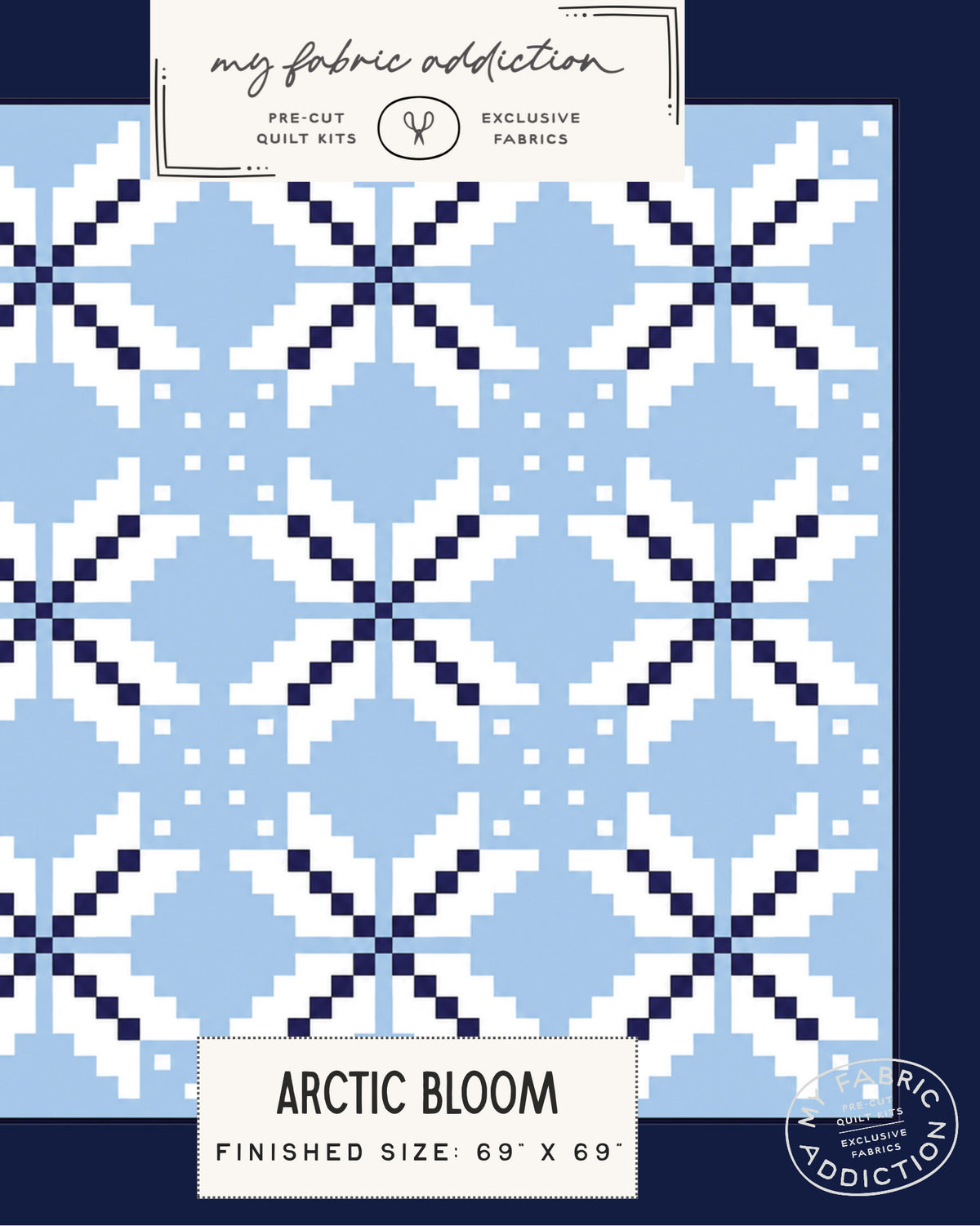 Arctic Bloom Quilt Pattern