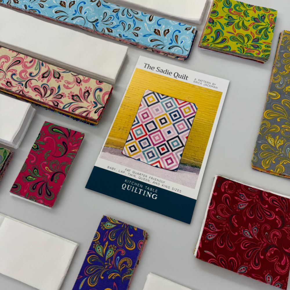 Raindance Precut Quilt Kit Featuring Sadie Pattern (Includes backing!)
