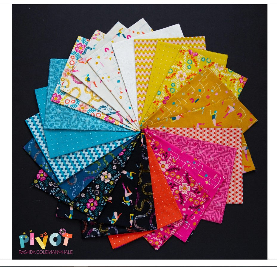 Pivot Layer Cake® RS1072LC Ruby Star Precut 10" squares quilt fabric by Moda Rashida Coleman Hale