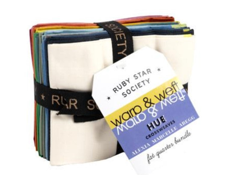 Warp Weft Hue FQ 20 skus RS4108FQ Ruby Star Precut 20 piece Fat Quarter Bundle 100% cotton fabric quilt Alexia Abegg