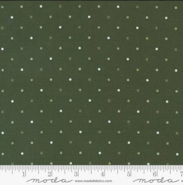 Magic Dots Forest backing for Spring Fling quilt kit, 6.25 yards