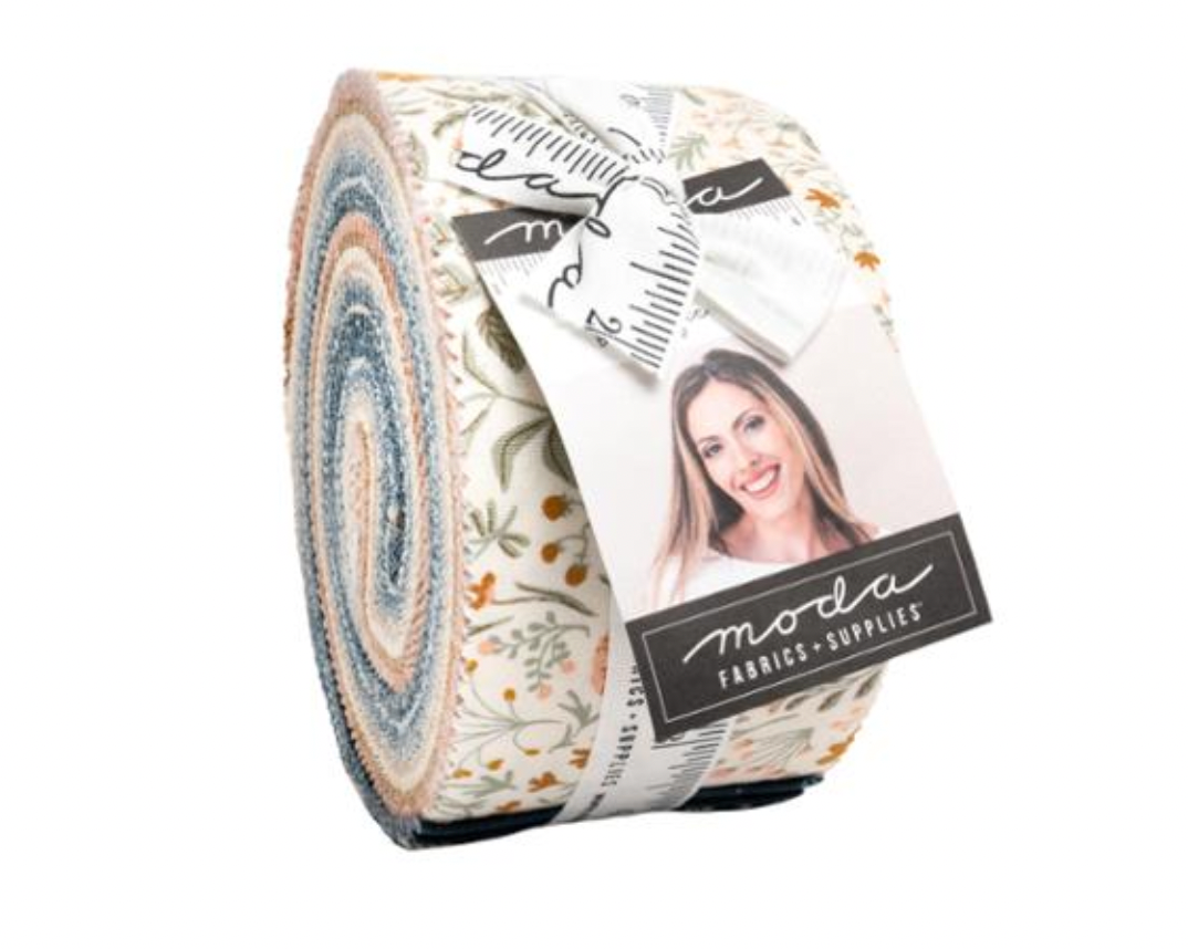 Rainier Jelly Roll® 38140JR Moda Precuts 100% cotton fabric quilt strips by Jessica Rose
