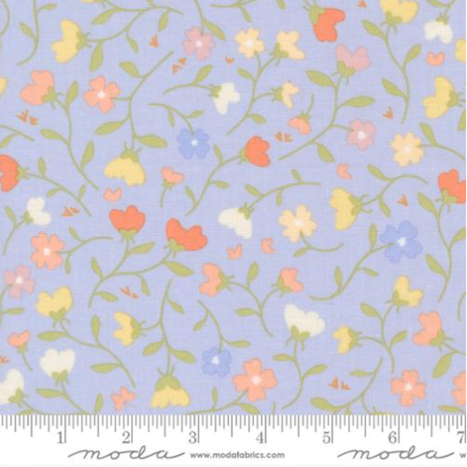 Pastel Prairie Mist backing for Garden Gate quilt, 4.5 yards
