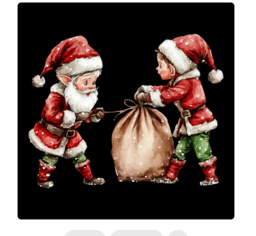 Grab Bag LOT CHRISTMAS THEMED beautiful quilt shop fabric 50 dollar value surprise pre cuts Christmas Mystery Grab Bags - Limited Stock