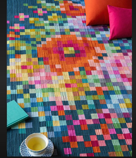 Tilda Embroidery Flower Precut Quilt Kit