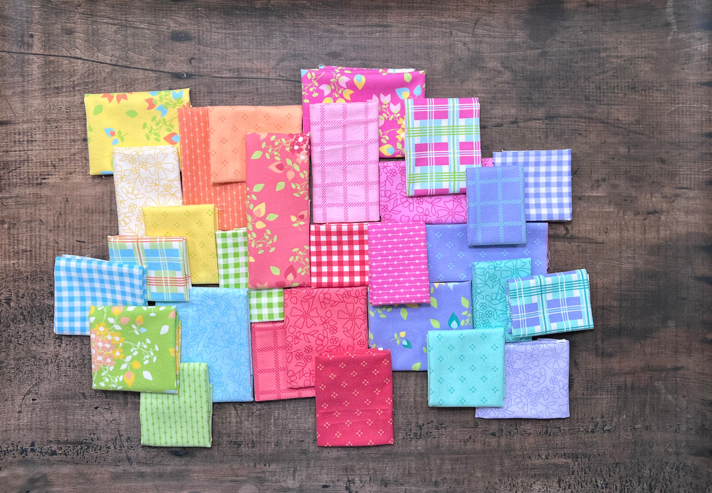 Sherbet Sunshine Flannel AB 29 sku 29220ABF Moda Precuts by Corey Yoder for Moda Fabrics Sherbet Flannels Fat Quarter Bundle BY MODA