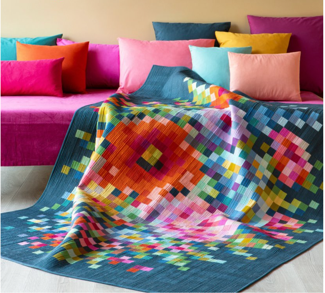 Tilda Embroidery Flower Precut Quilt Kit
