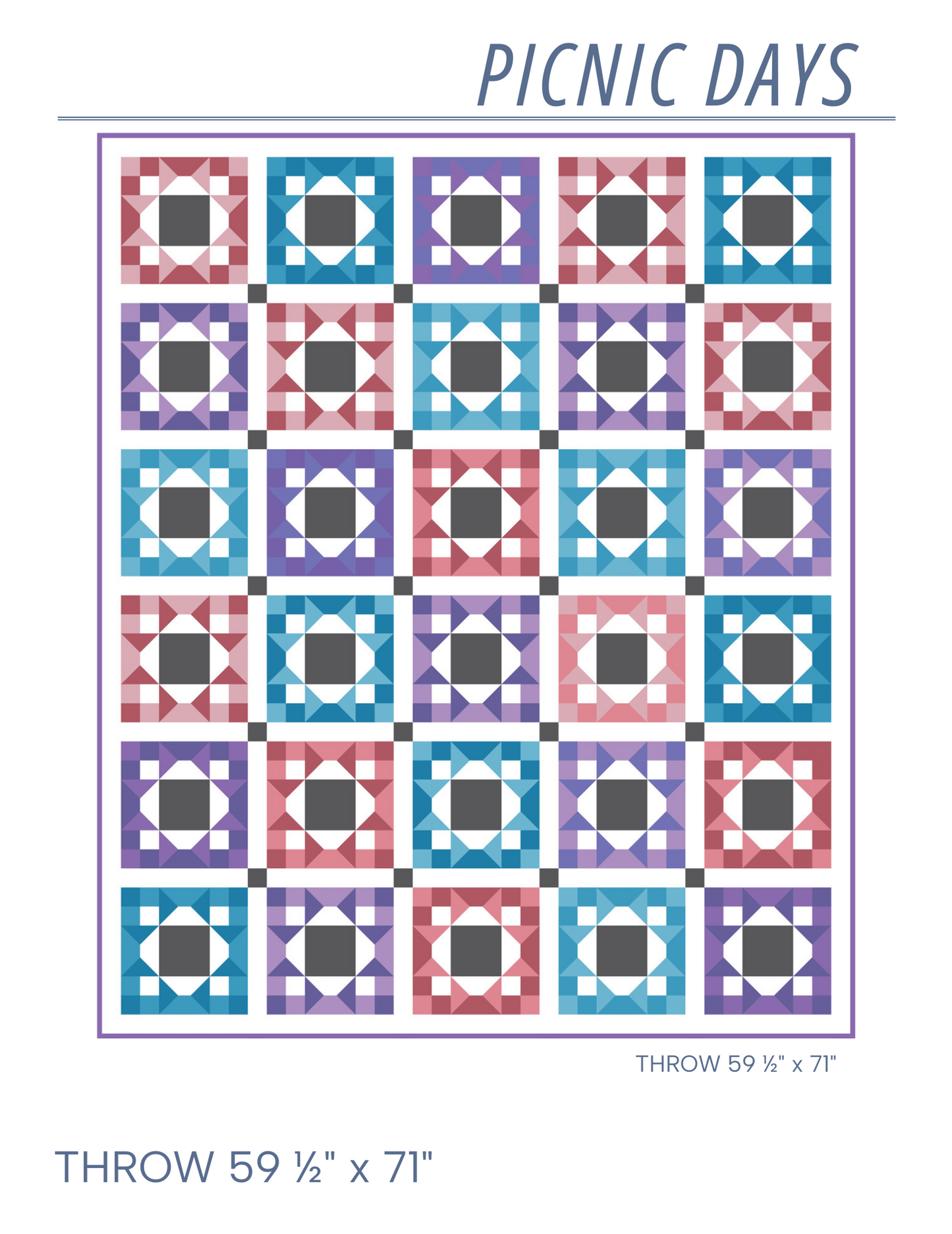 Picnic Day Digital Quilt Pattern