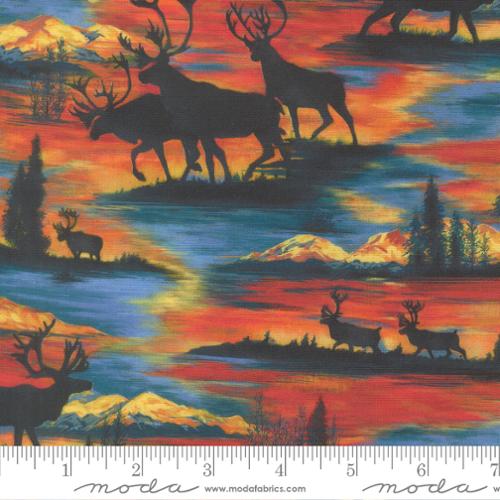 Backing For Wild Blue Yonder quilt 7 1/4 yards Wild Blue Yonder Sunset 33875 11 Moda