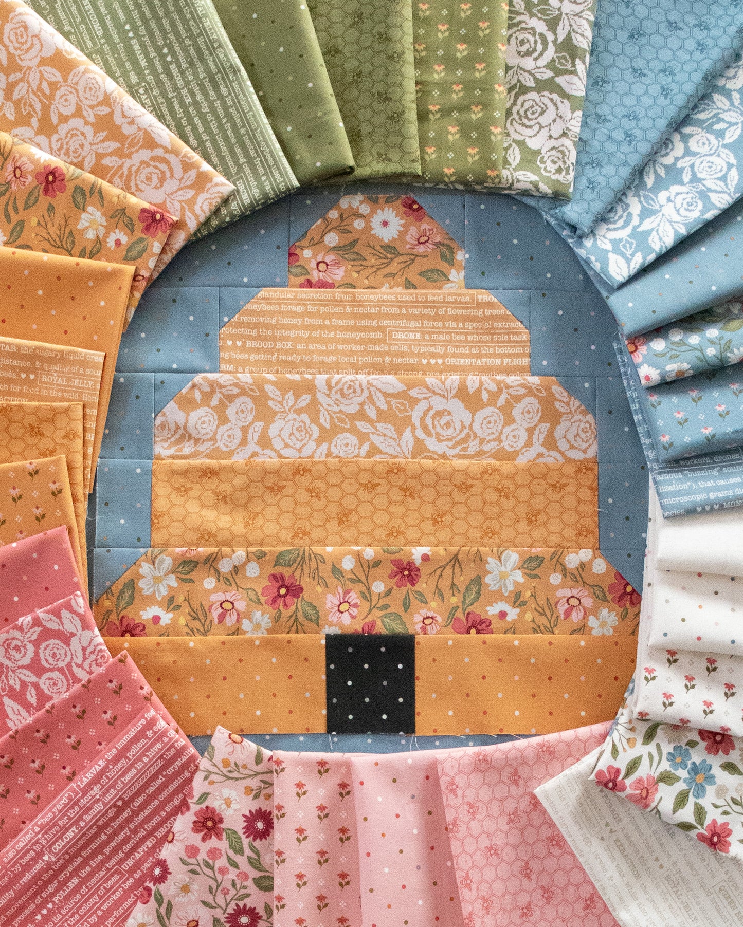 Wild Honey AB 30 skus 5250AB Moda Precuts by Lella Boutique