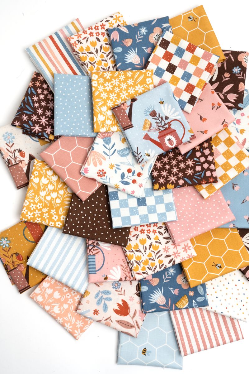 Blossoms And Blooms Jelly Roll® 39050JR Moda Precuts 100% cotton fabric quilt strips by Elena Amo