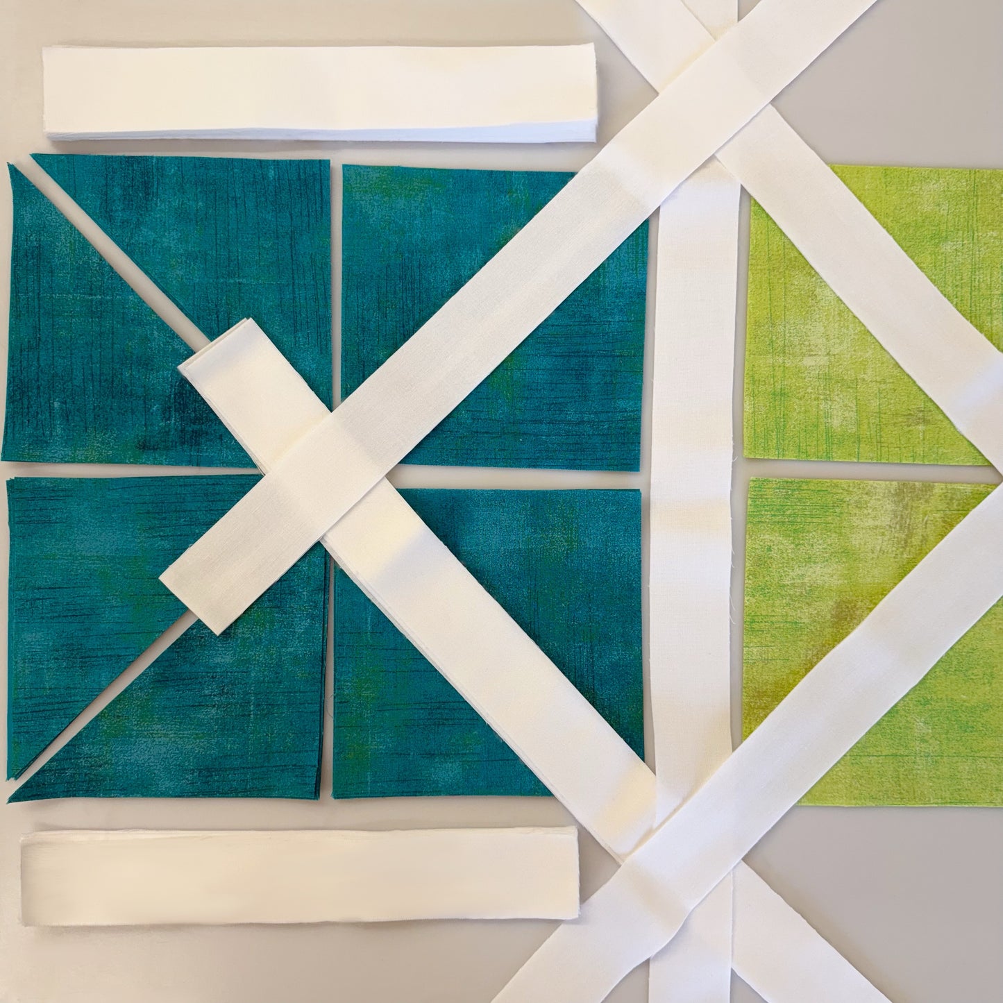 Zola Moda Grunge - Pre-Cut Ready-To-Sew Quilt Kit (Backing Available!)
