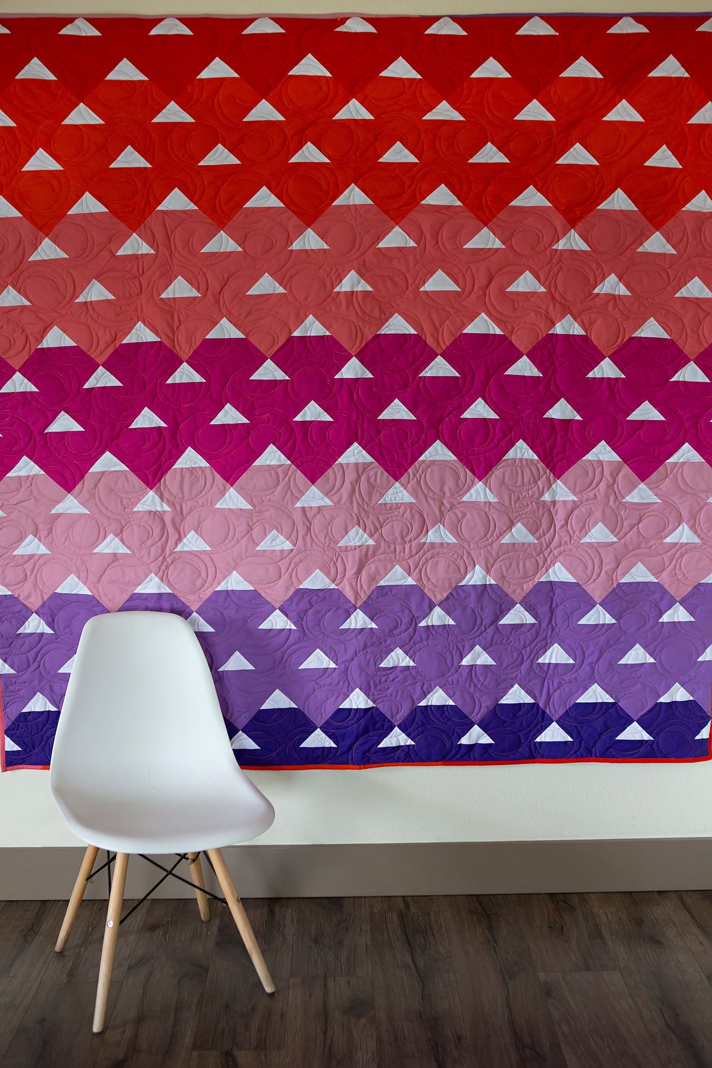 Warm Reflections Pre Cut 60" X 72" Kit Fabric Pattern and Binding and backing Included ALL PRE CUT ready to sew
