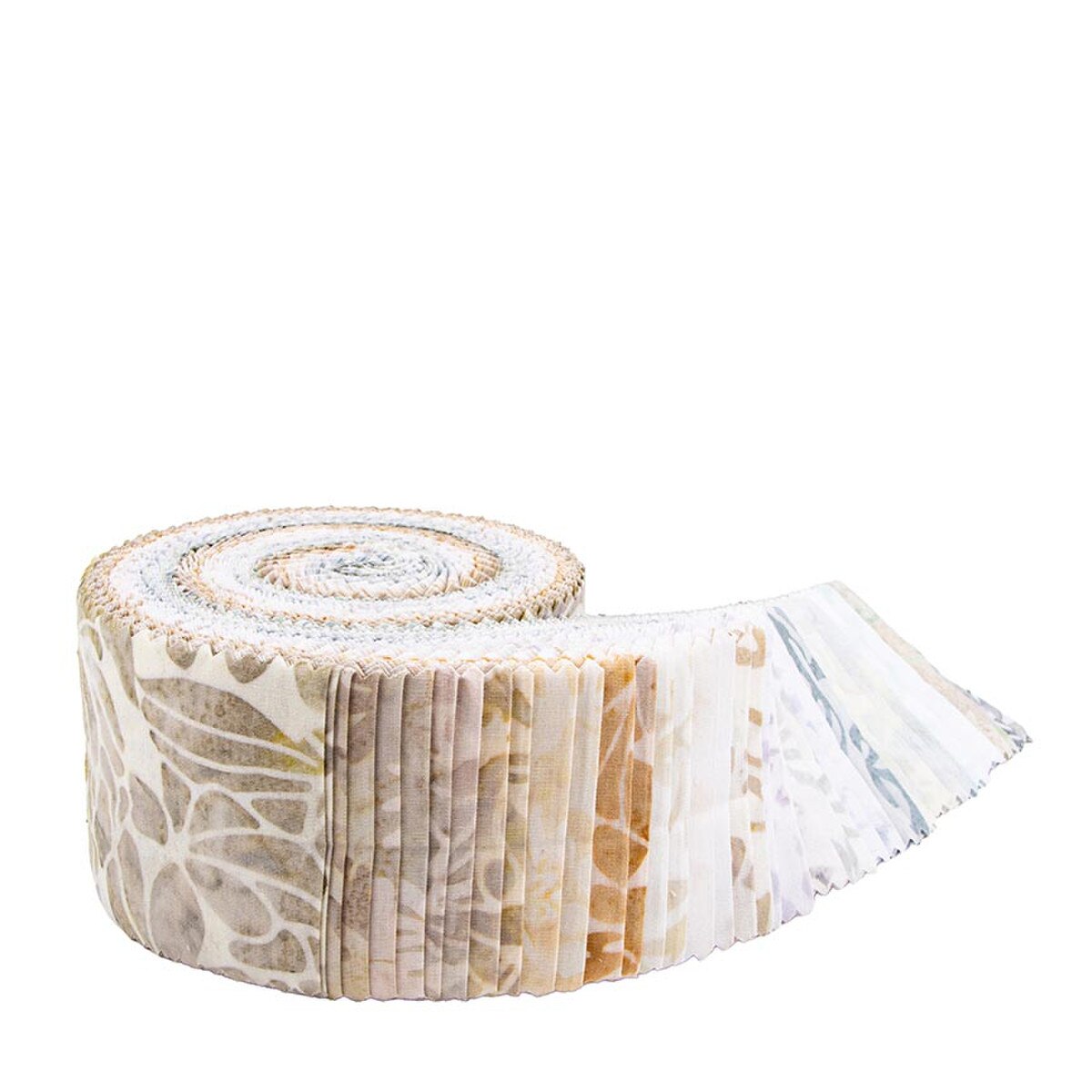Riley Blake Batik Porcelains 40 piece 2.5-inch Strips Jelly Roll RP-23454-40 Porcelains Collection