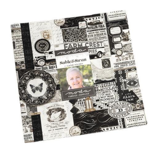 Sable Swan Layer Cake® by Cathe Holden for Moda 7440LC