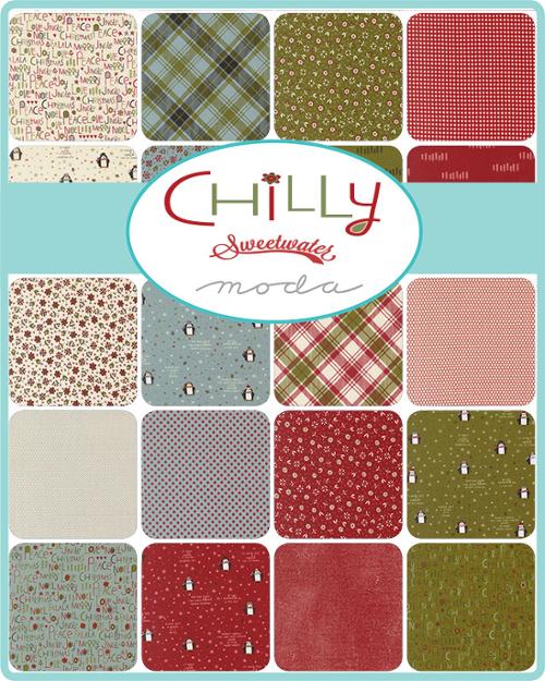 Chilly Jelly RollĀ® 55710JR Moda Precuts 100% cotton fabric quilt strips by Sweetwater