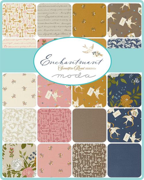 Enchantment Jelly Roll® 43170JR Moda Precuts Jelly Roll 100% cotton fabric quilt strips by Moda Sweetfire Road image 1