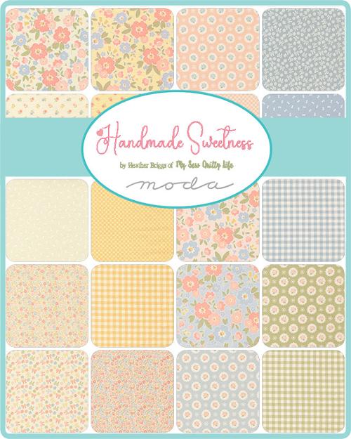 Handmade Sweetness Layer CakeĀ® 31790LC Moda Precuts Layer Cake 10" squares quilt fabric by My Sew Quilty Life