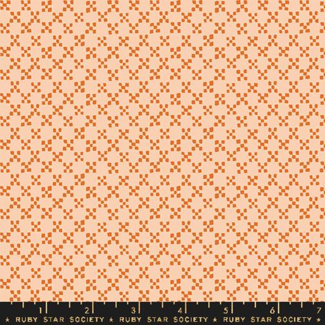 END OF BOLT 46 Ruby Star Society Geometry 100% cotton quilting fabric