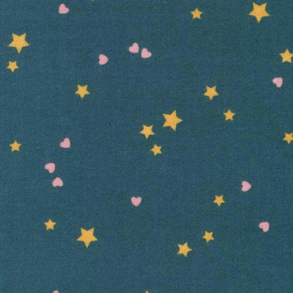ENDOFBOLT99 Snow Snuggles Flannel Night 100% cotton flannel quilting fabric
