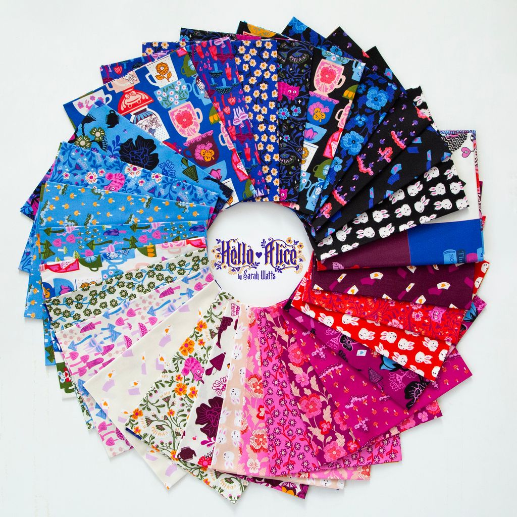 Ruby Star Society Hello Alice Jelly Roll® RS2120JR Moda Precuts 100% cotton fabric quilt strips by Sarah Watts
