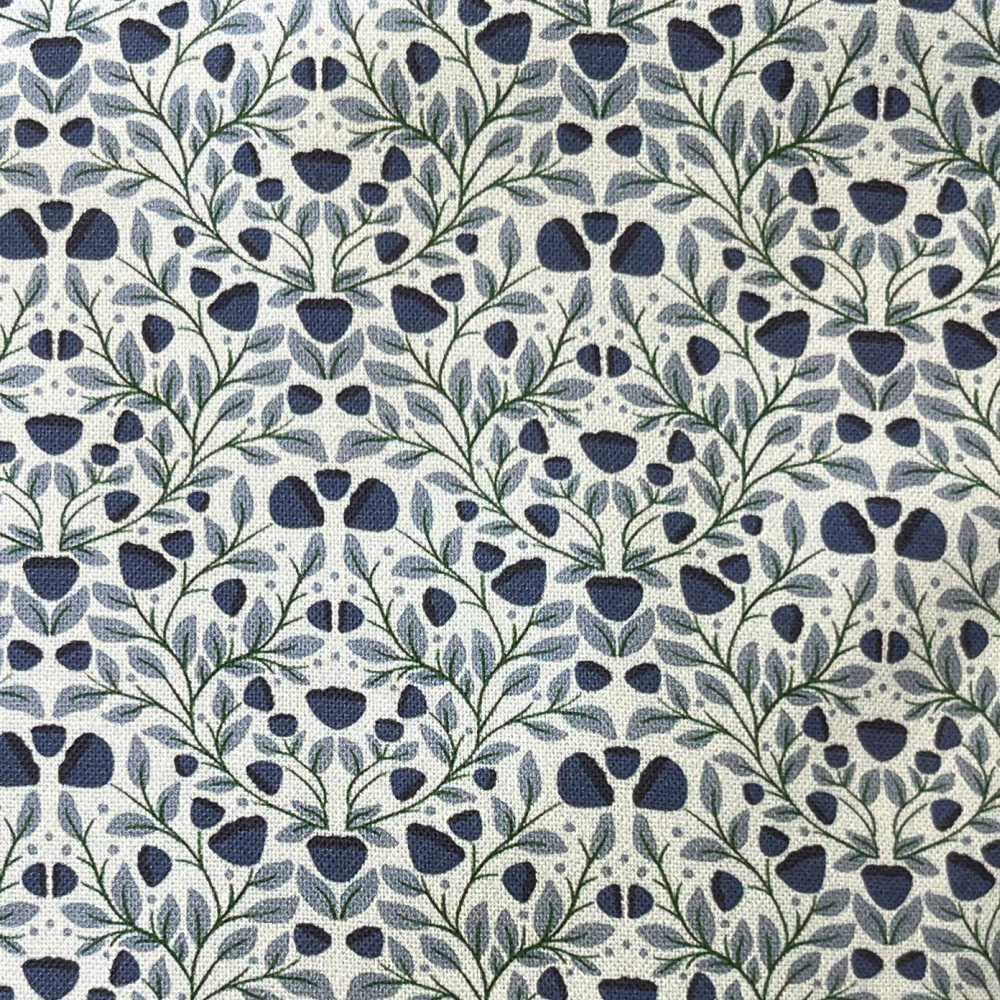 Light blue minifloral backing for Picket Fences Jewel quilt, 4.25 yards