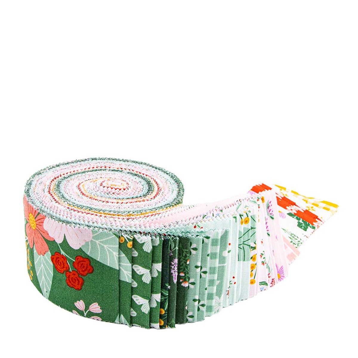 Riley Blake Batiks Meadow Moments 40 piece 2.5-inch Strips Jelly Roll RP-17230-40 by Little Forest Atelier