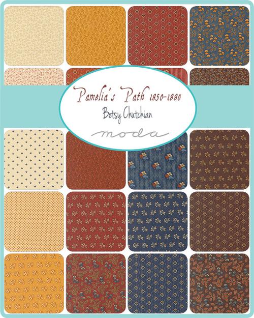 Pamelias Path Layer Cake® 47550LC Moda Precuts 10" squares quilt fabric by Betsy Chutchian