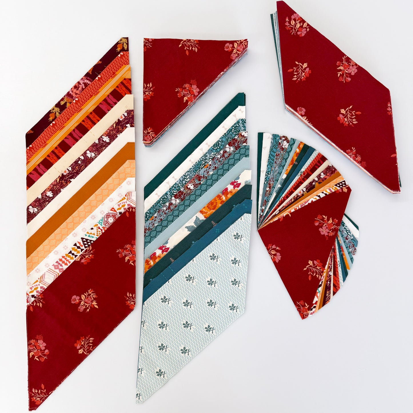Herringbone Ombre Sew-Ready Precut Quilt Kit
