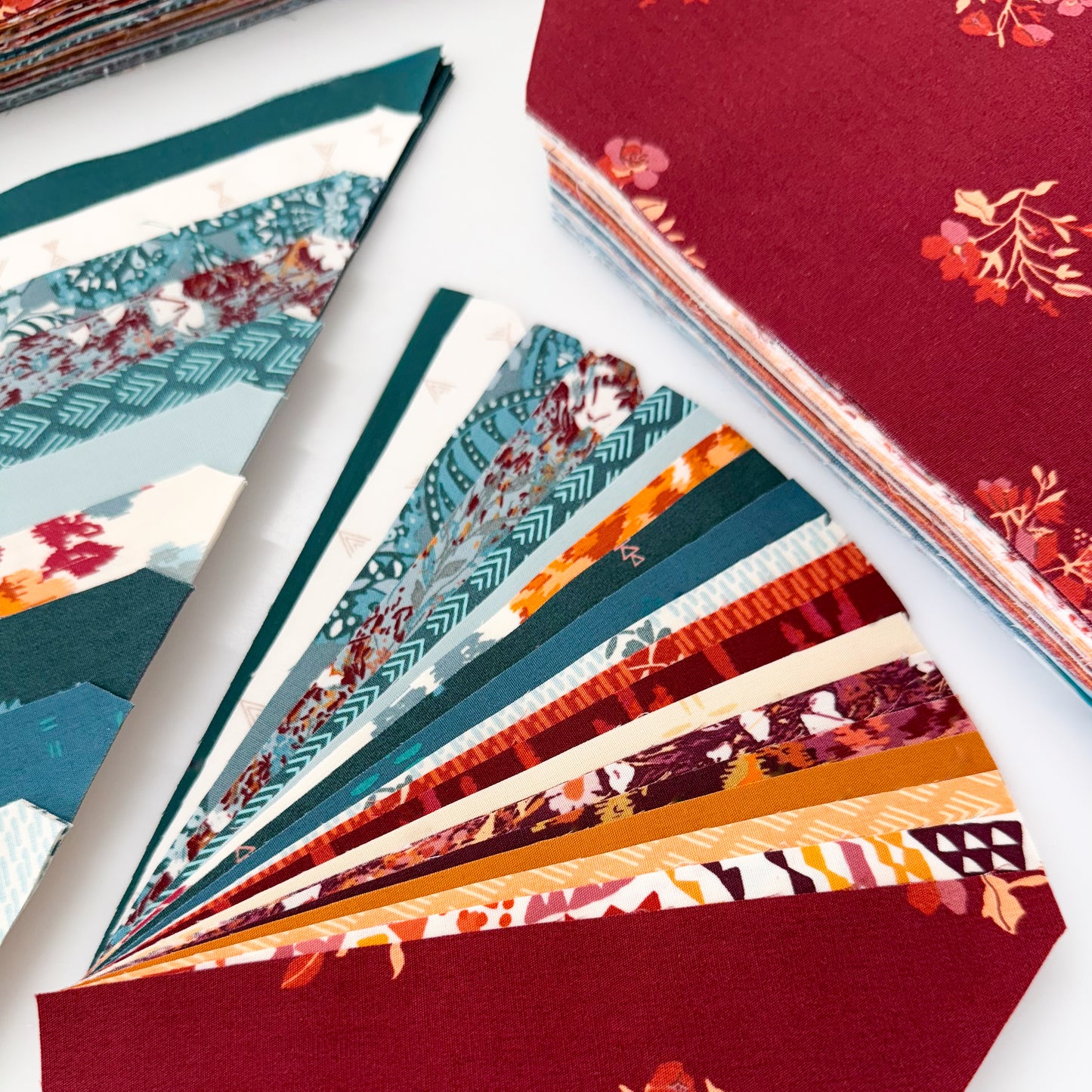 Herringbone Ombre Sew-Ready Precut Quilt Kit
