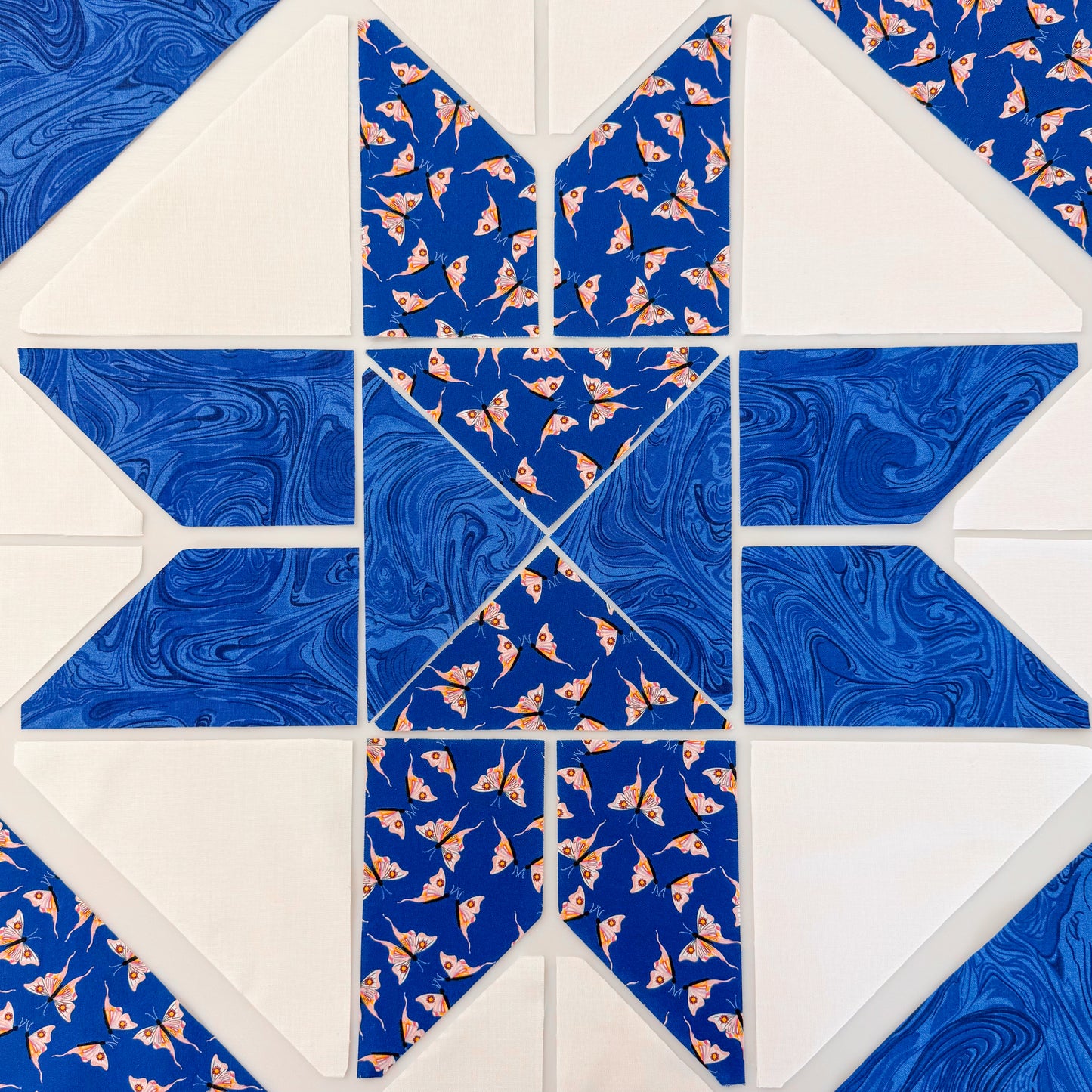 Mystic Scrappy Stars Sew-Ready Quilt Kit