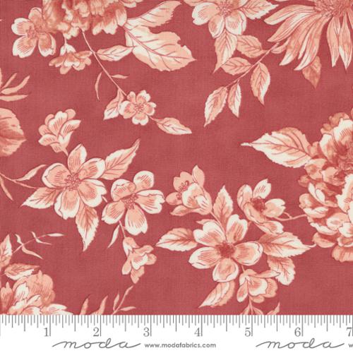Sandalwood Rosewood 44381 17 Moda Fabric BY THE YARD basic 100% cotton quilting by 3 Sisters