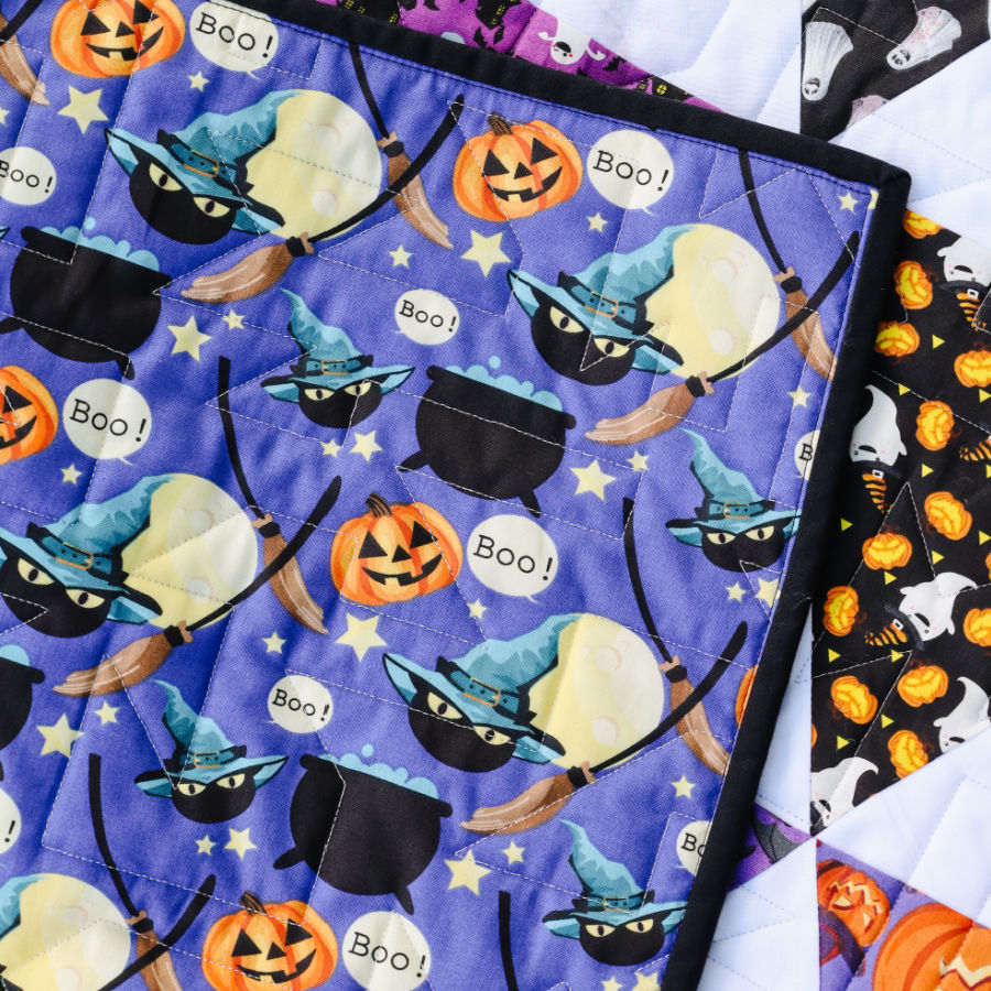 Boo Backing for Spooky Summit quilt, 4 yards