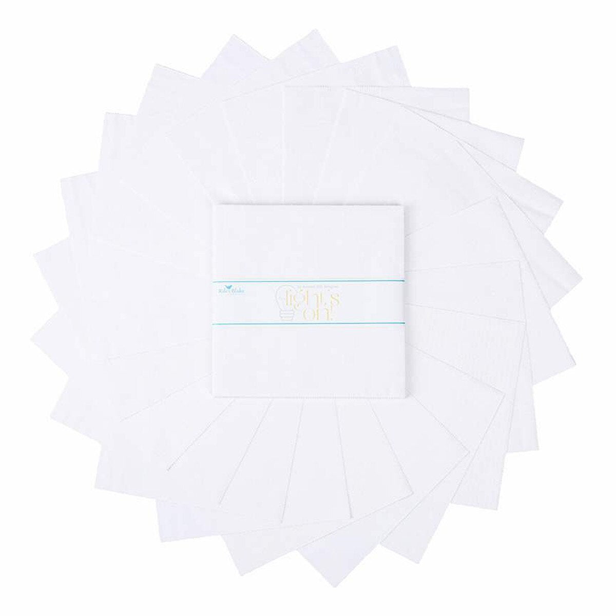 Riley Blake Designs 10-14470-42 Lights On precut 10 Inch Stacker by Assorted RBD Designers