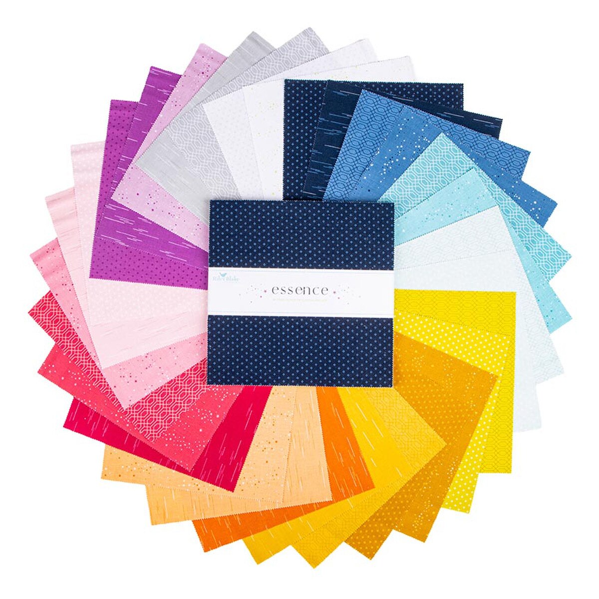 Riley Blake Designs 10-16460-42 Essence precut 10 Inch Stacker by Fran Gulick