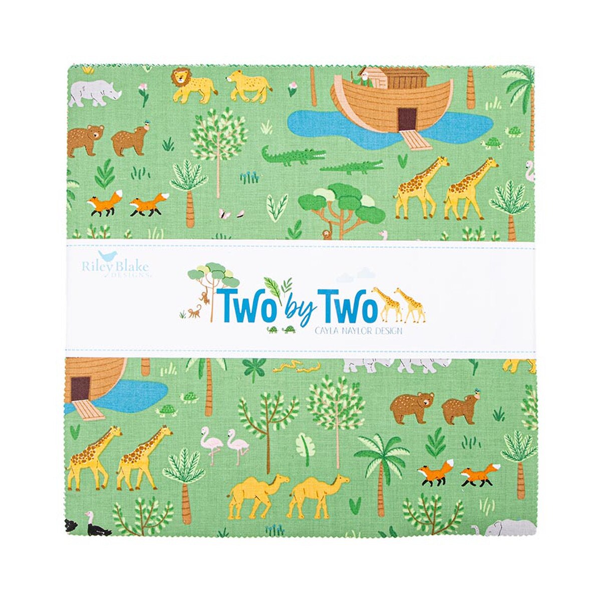 Riley Blake Designs 10-16680-42 Two By Two precut 10 Inch Stacker by Cayla Naylor