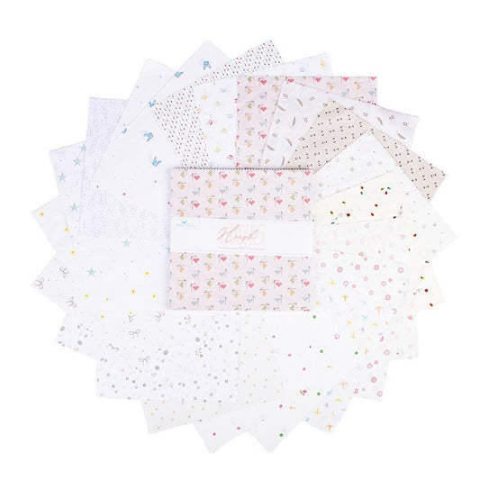 Riley Blake Designs 10-16940-42 Hush Hush 5 precut 10 Inch Stacker by Assorted RB Designers