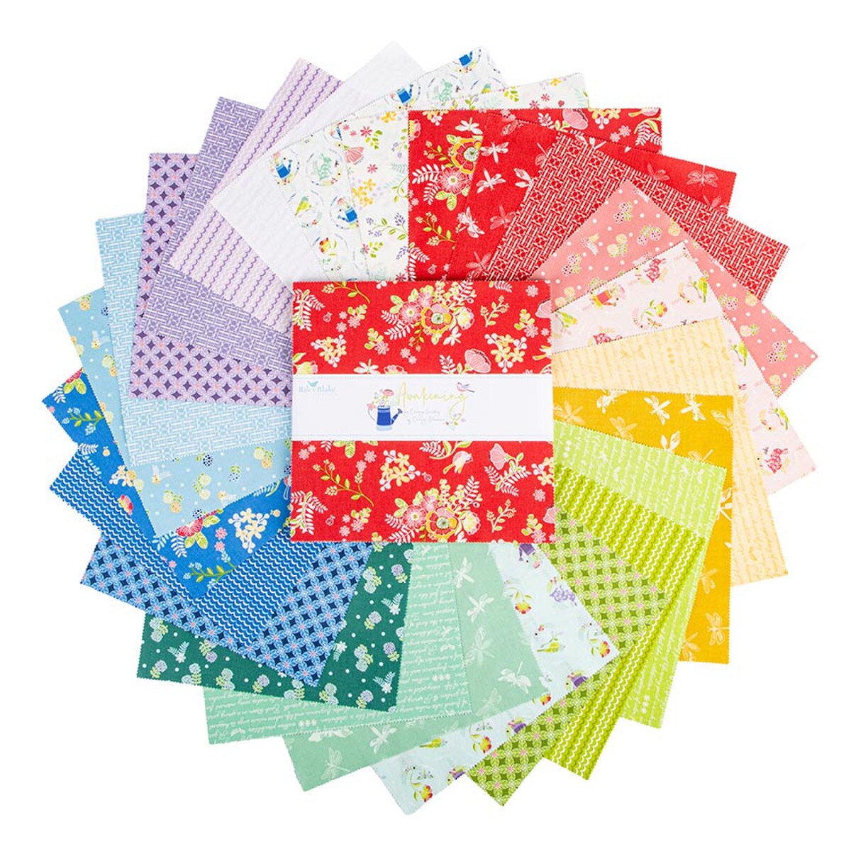 Awakening 40 piece 2.5-inch Strips Jelly Roll Riley Blake Designs RP-17100-40 by Cherry Guidry