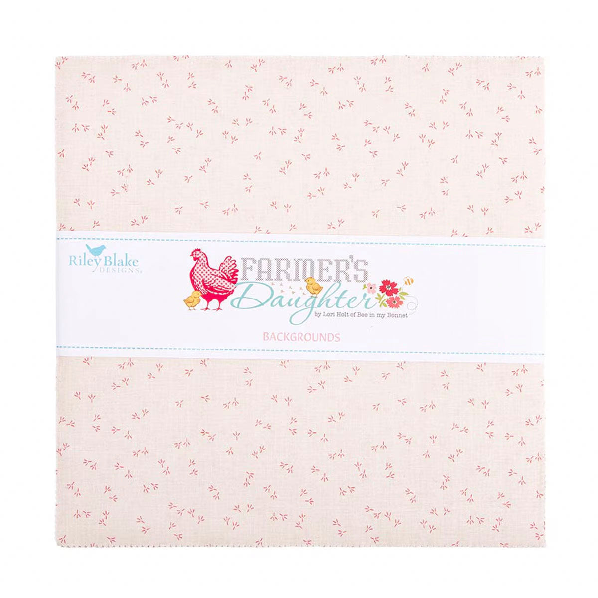 Riley Blake Designs 10-17160B-42 Farmer's Daughter precut 10 Inch Stacker by Lori Holt