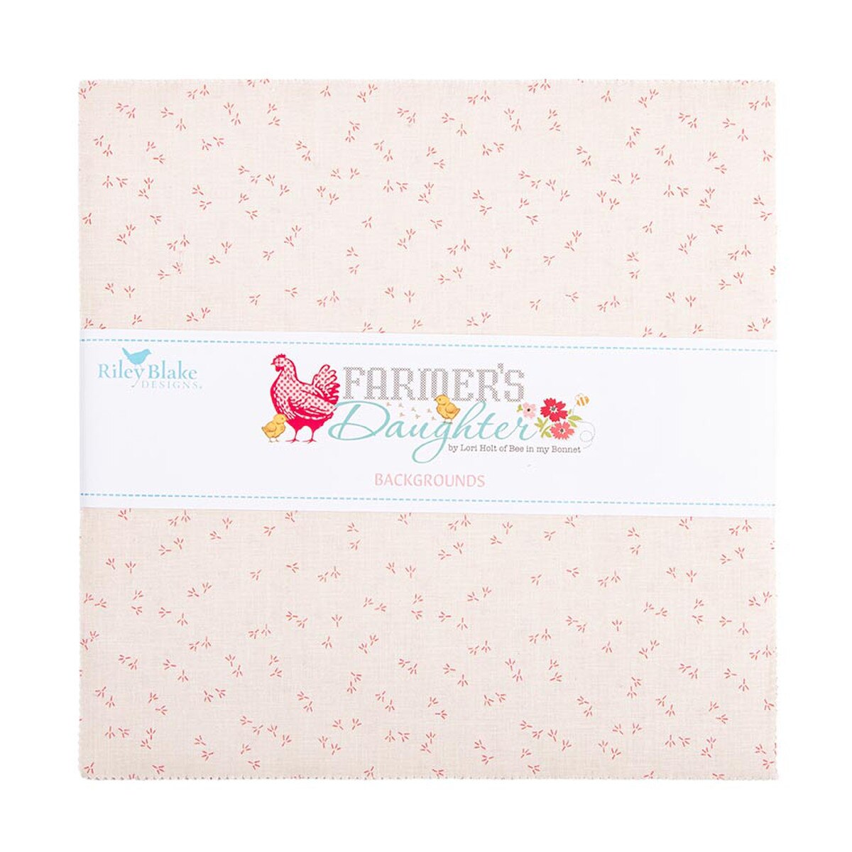 Riley Blake Designs Farmer's Daughter Backgrounds  10 inch Stacker SKU 10-17160B-42 Farmer's Daughter  precut 10 Inch Stacker by Lori Holt