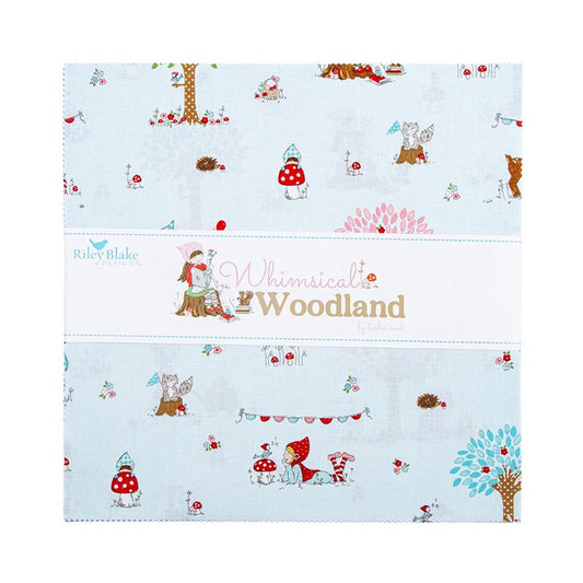 Riley Blake Designs 10-17640-42 Whimsical Woodland 10" Stacker  Whimsical Woodland Collection
