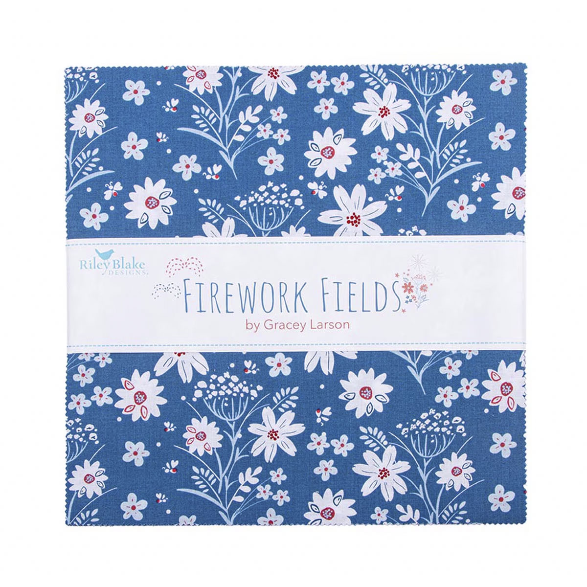 Riley Blake Designs 10-17580-42 Firework Fields 10" Stacker by Gracey Larson