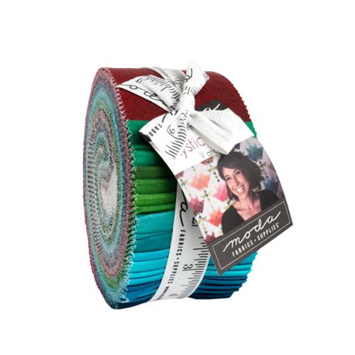 Mystic Ombre Jelly Roll® 10876JR Moda Precuts 100% cotton fabric quilt strips by V and Co. Vanessa Christenson