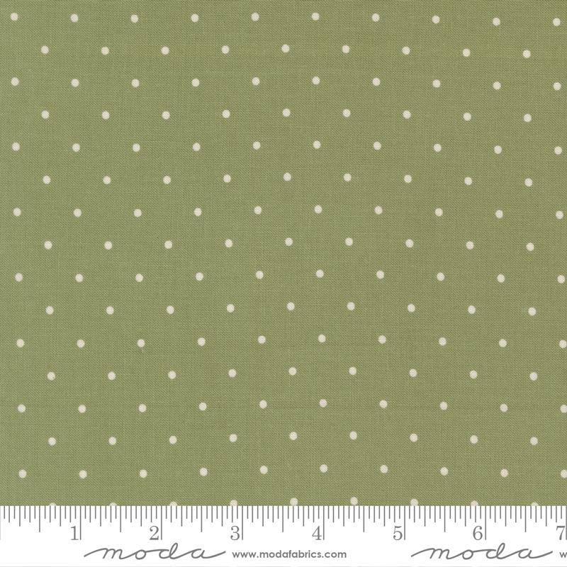 END OF BOLT 1094 Magic Dot  108026-65 Sprig by Lella Boutique for Moda Fabrics background 100% cotton quilting fabric