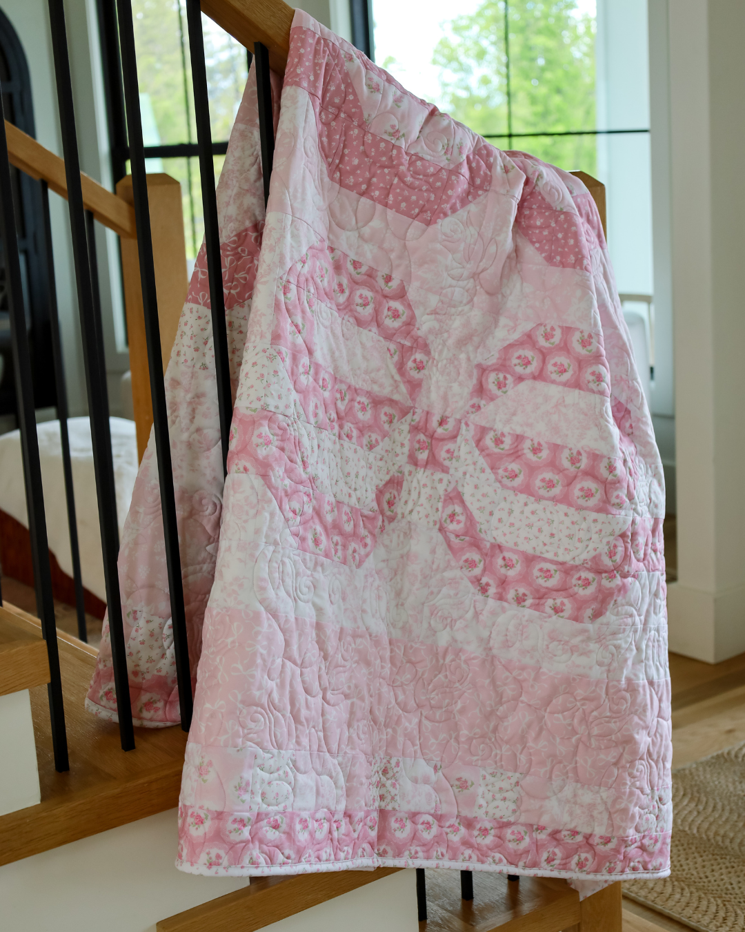 Love Blossoms Pre Cut Quilt Kit