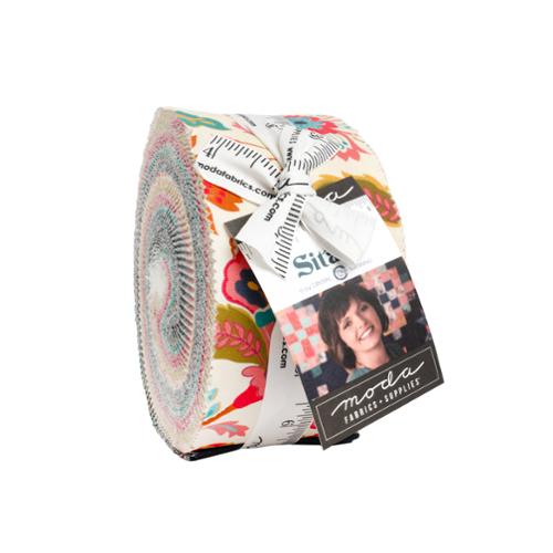 Sitara Jelly Roll® 11980JR Moda Precuts 100% cotton fabric quilt strips by Crystal Manning
